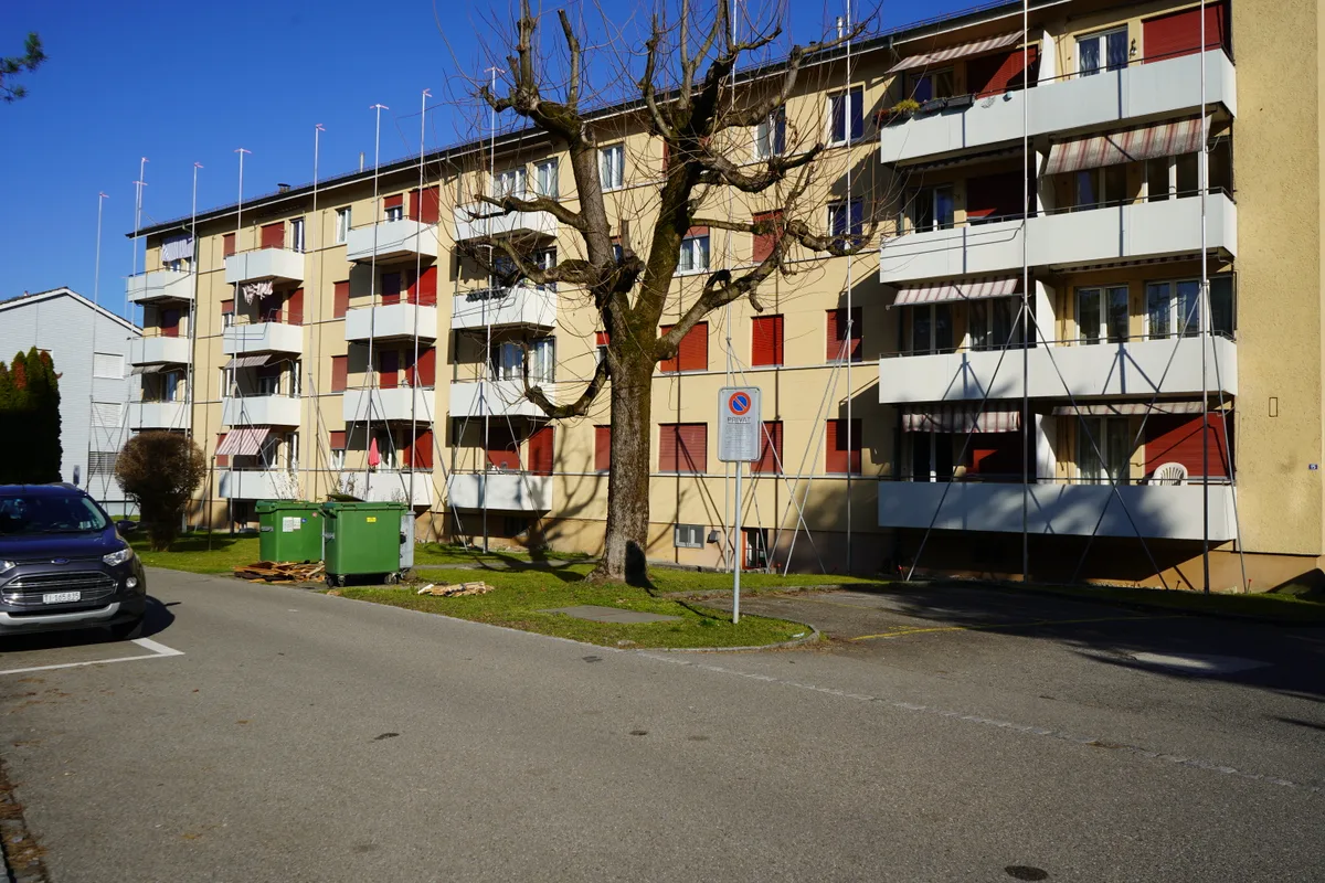 Häuser an der Ankengasse in Wetzikon.